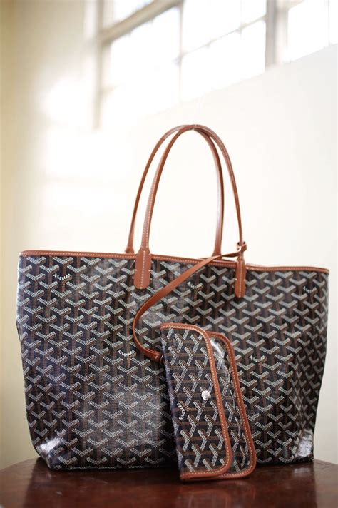 goyard st louis black and tan|Goyard St. Louis Black with Tan Trim PM (NWT) – Lux Second .